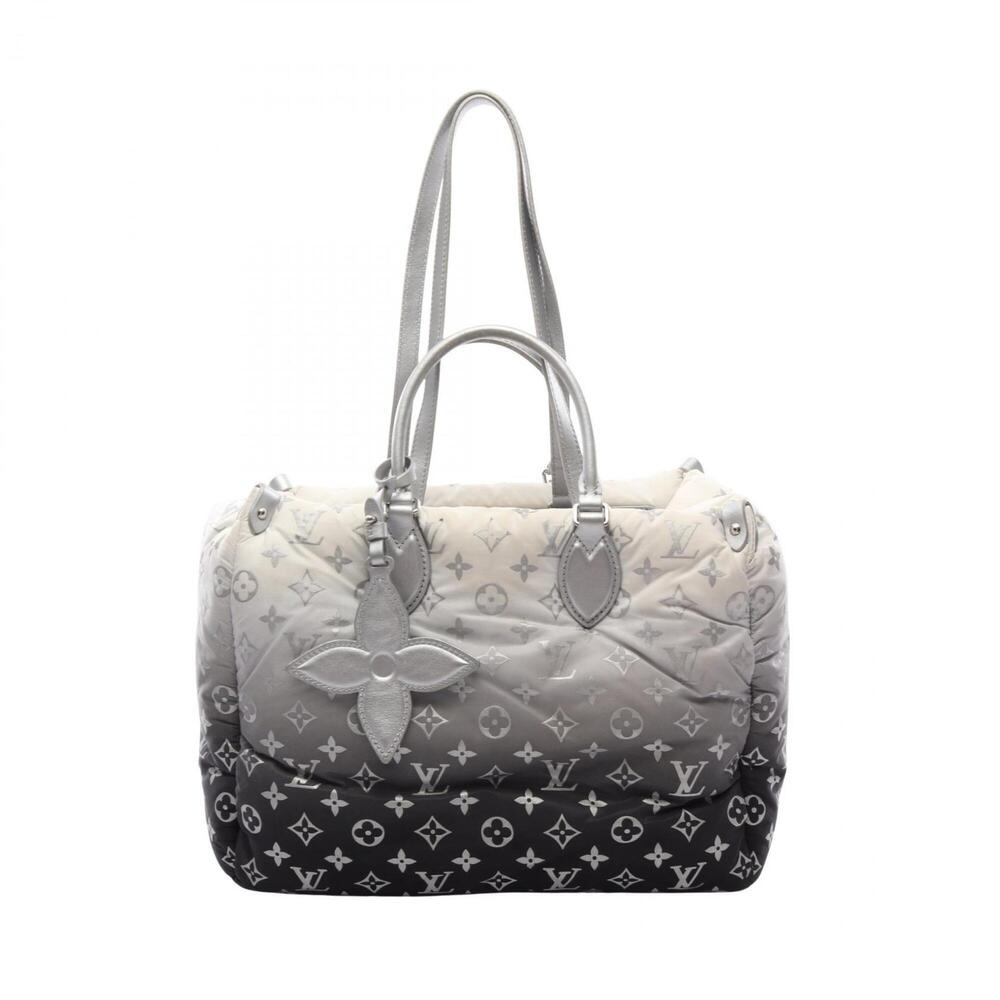 Louis Vuitton OnTheGo MM 2WAY LV SKI Tote Bag Handbag Nylon Leather Women's G...